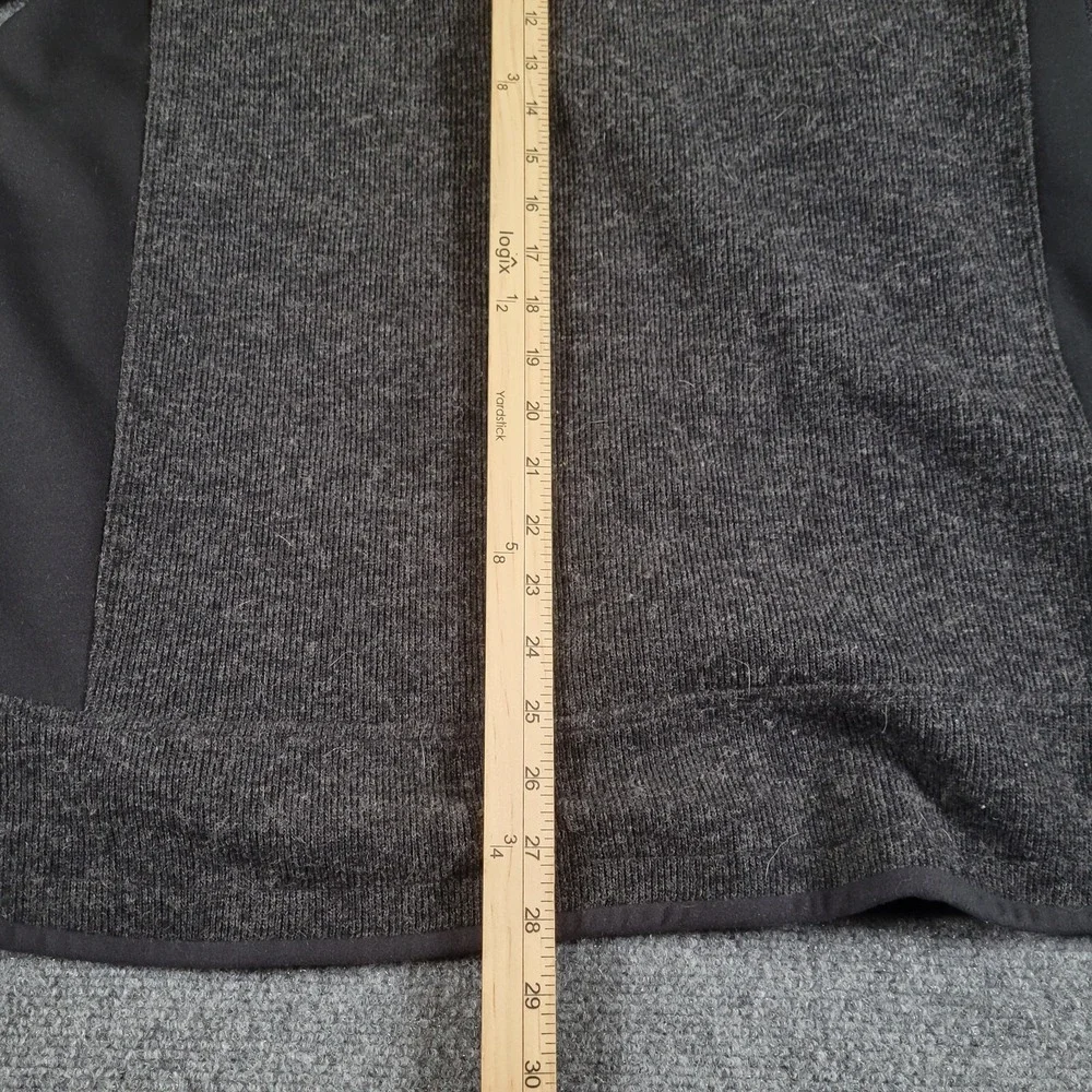 Columbia Omni Heat Jacket‎ Mens M Gray Softshell Thermal Lined Wool Blend Coat